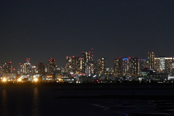 サンルートプラザ東京の夜景